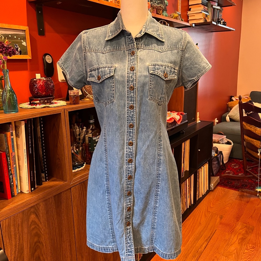Vintage St. John's Bay Blue Denim Dress